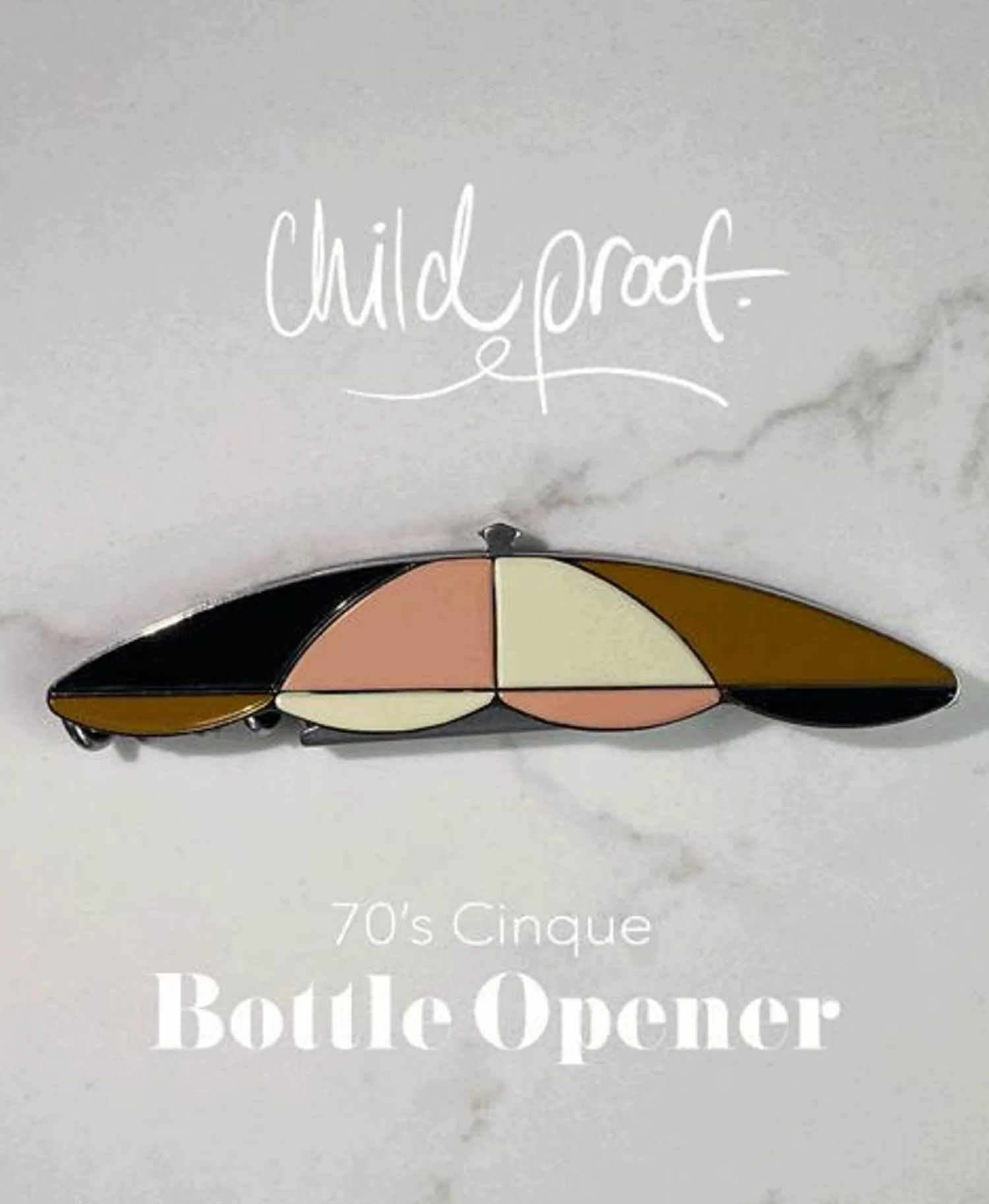 Bottle Opener - 70'S Panel Cinque^Business & Pleasure Co. Hot