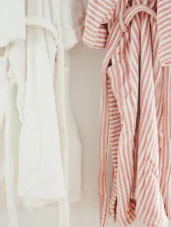 Robe & Slipper Set - Lauren'S Pink Stripe^Business & Pleasure Co. Fashion