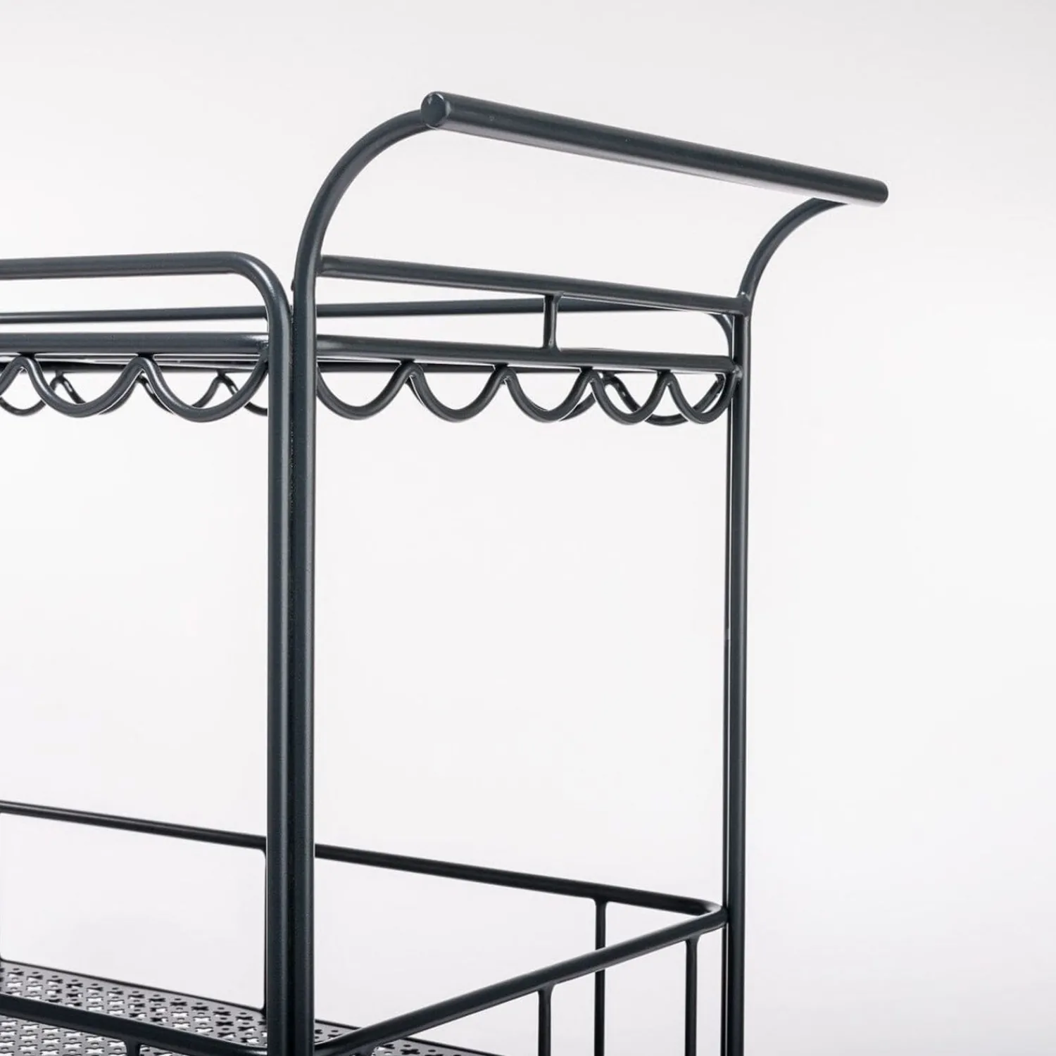 The Al Fresco Bar Cart - Vintage Black^Business & Pleasure Co. Fashion