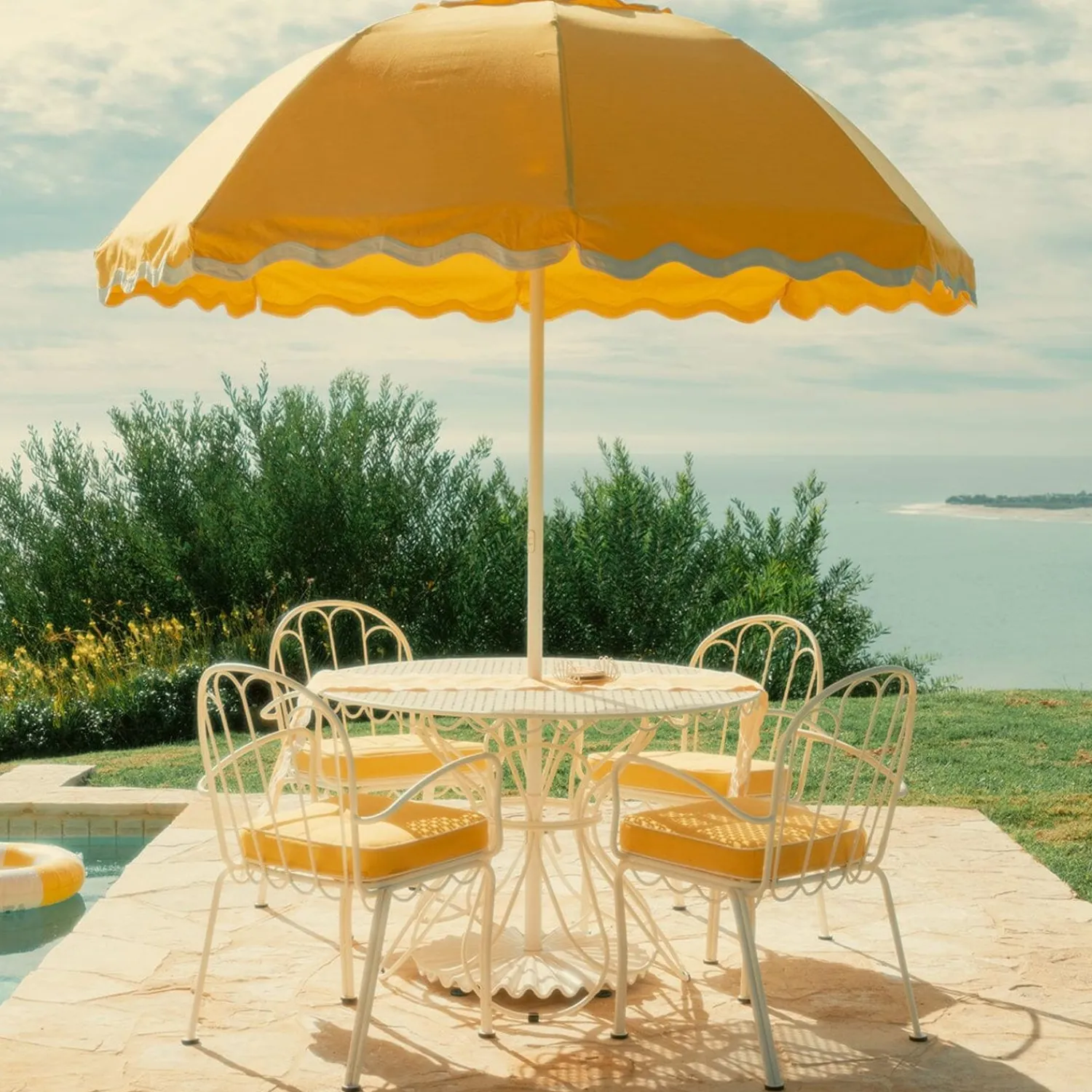 The Al Fresco Dining Table - Antique White^Business & Pleasure Co. Best