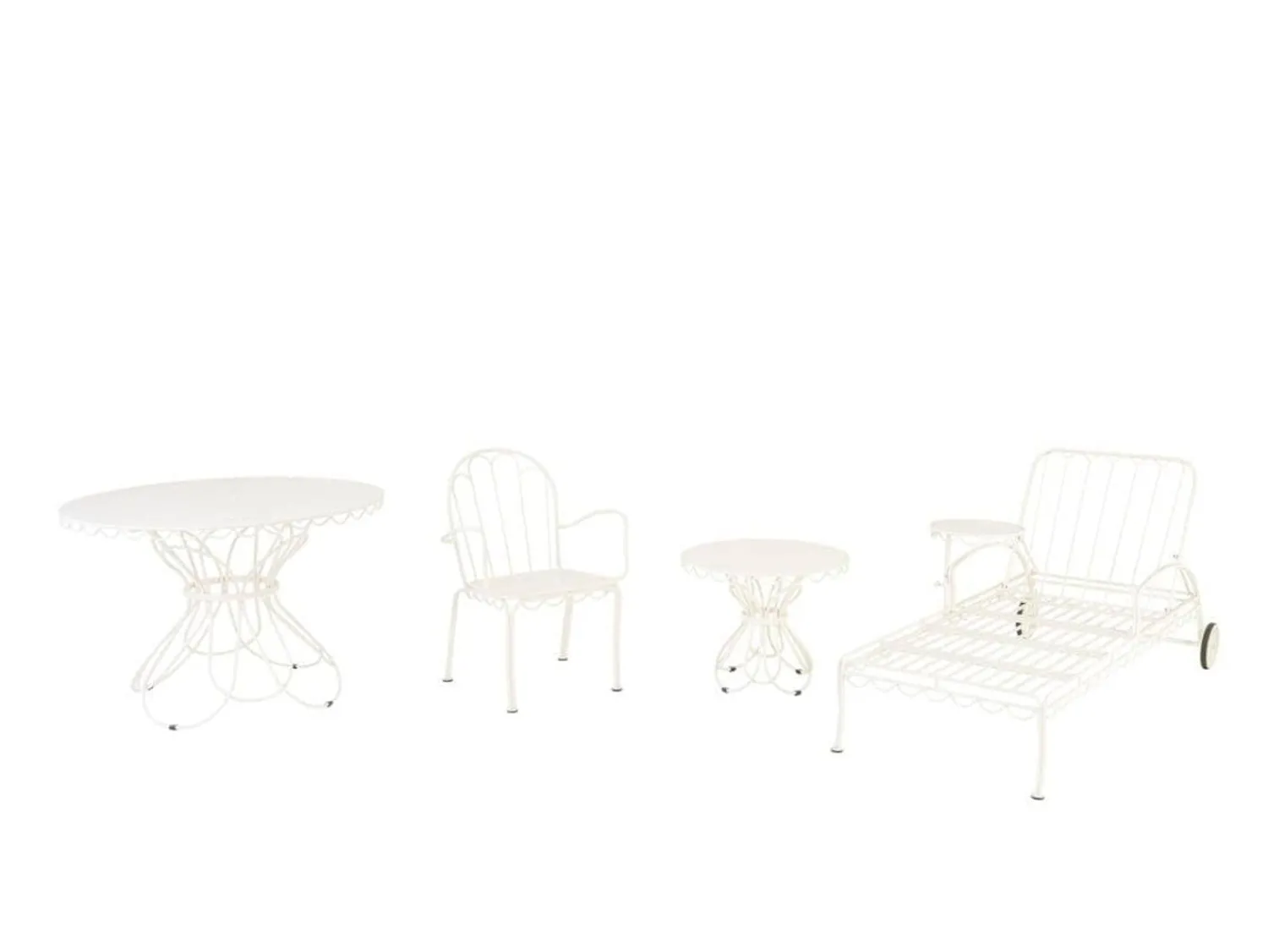 The Al Fresco Dining Table - Antique White^Business & Pleasure Co. Best