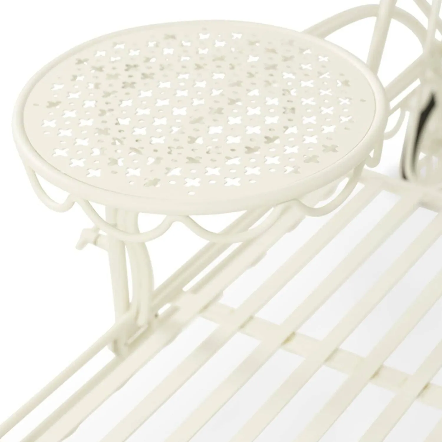 The Al Fresco Sun Lounger - Antique White^Business & Pleasure Co. New
