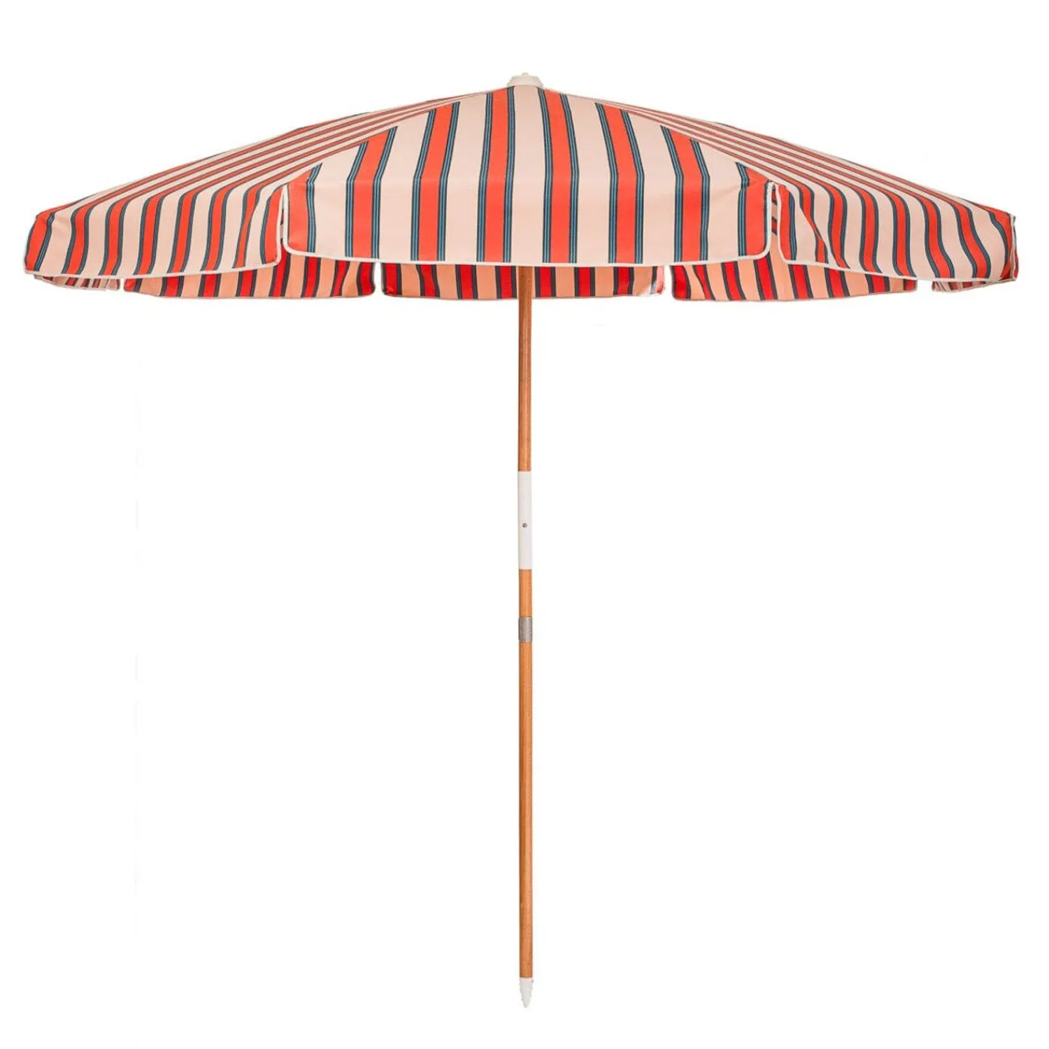The Amalfi Umbrella - Bistro Dusty Pink Stripe^Business & Pleasure Co. Online
