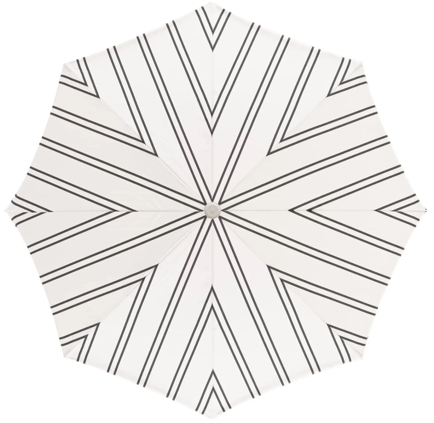 The Amalfi Umbrella - Black Two Stripe^Business & Pleasure Co. Sale