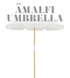 The Amalfi Umbrella - Sand Two Stripe^Business & Pleasure Co. New