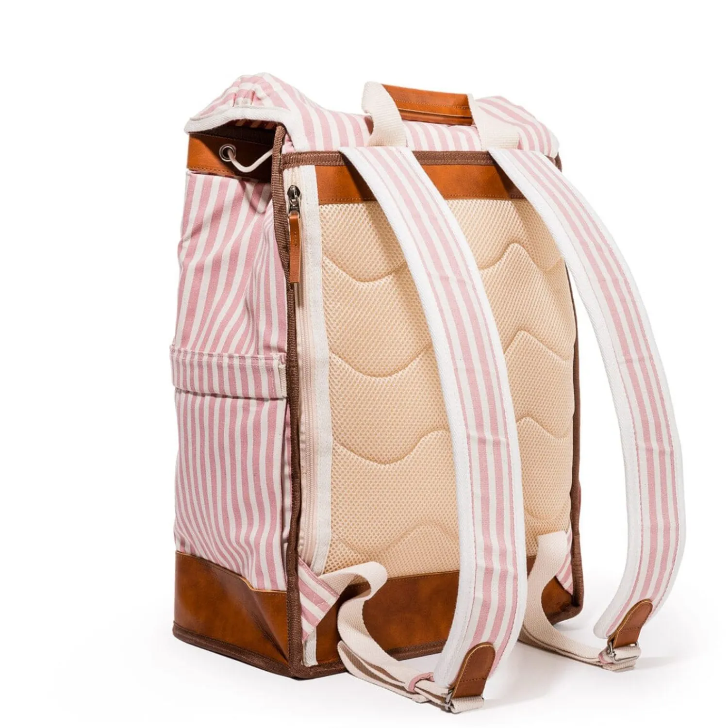 The Backpack Cooler - Laurens Pink Stripe^Business & Pleasure Co. Best