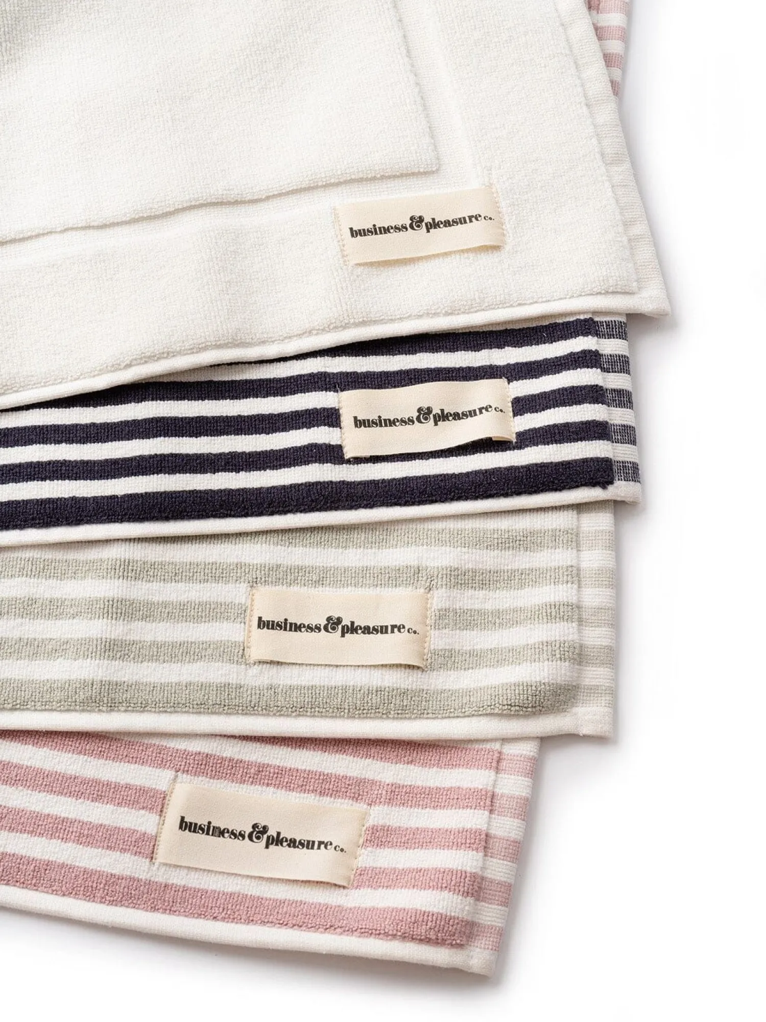 The Bath Mat - Lauren'S Navy Stripe^Business & Pleasure Co. Online