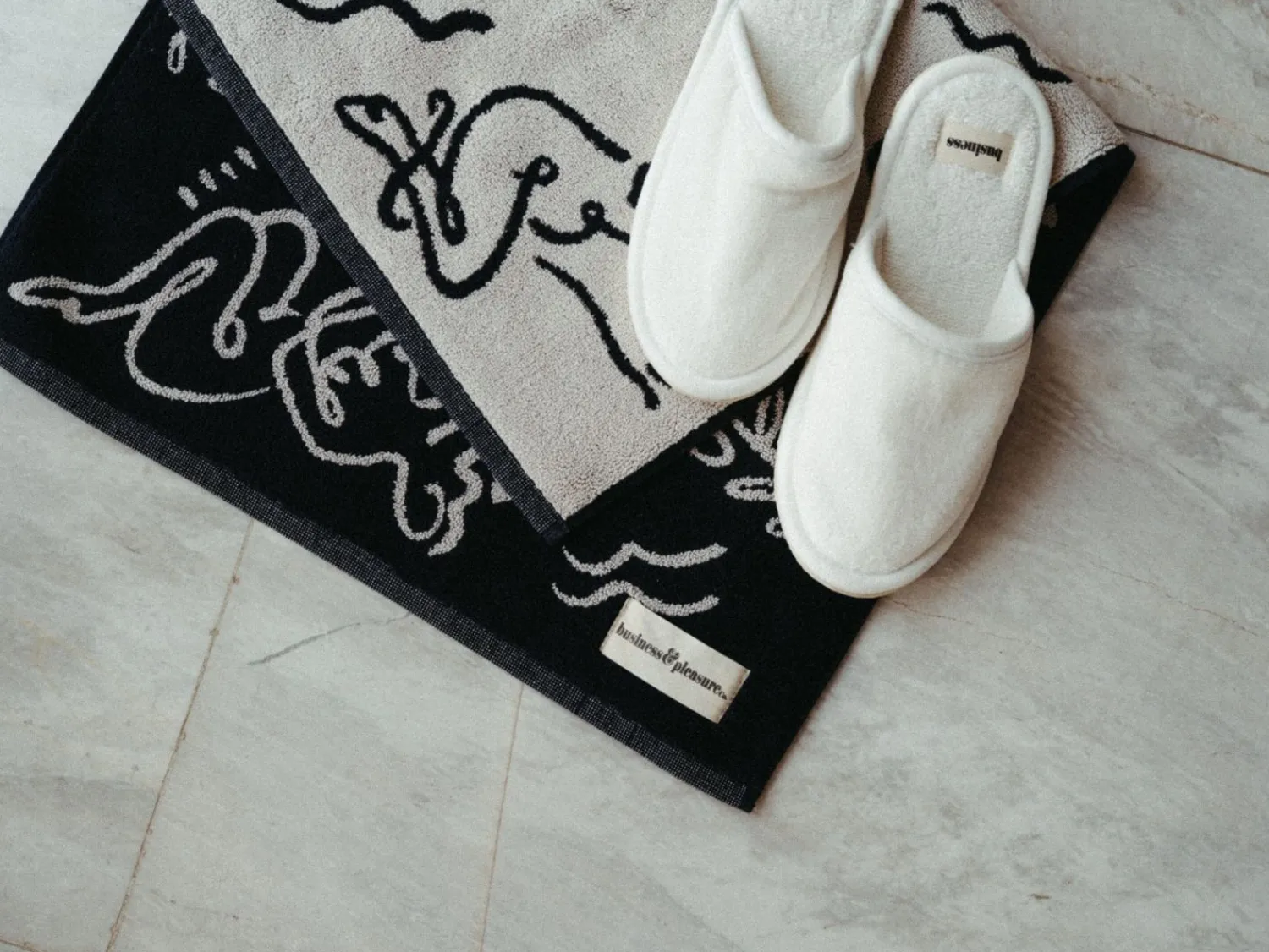The Bath Mat - Le Basque Navy^Business & Pleasure Co. Online