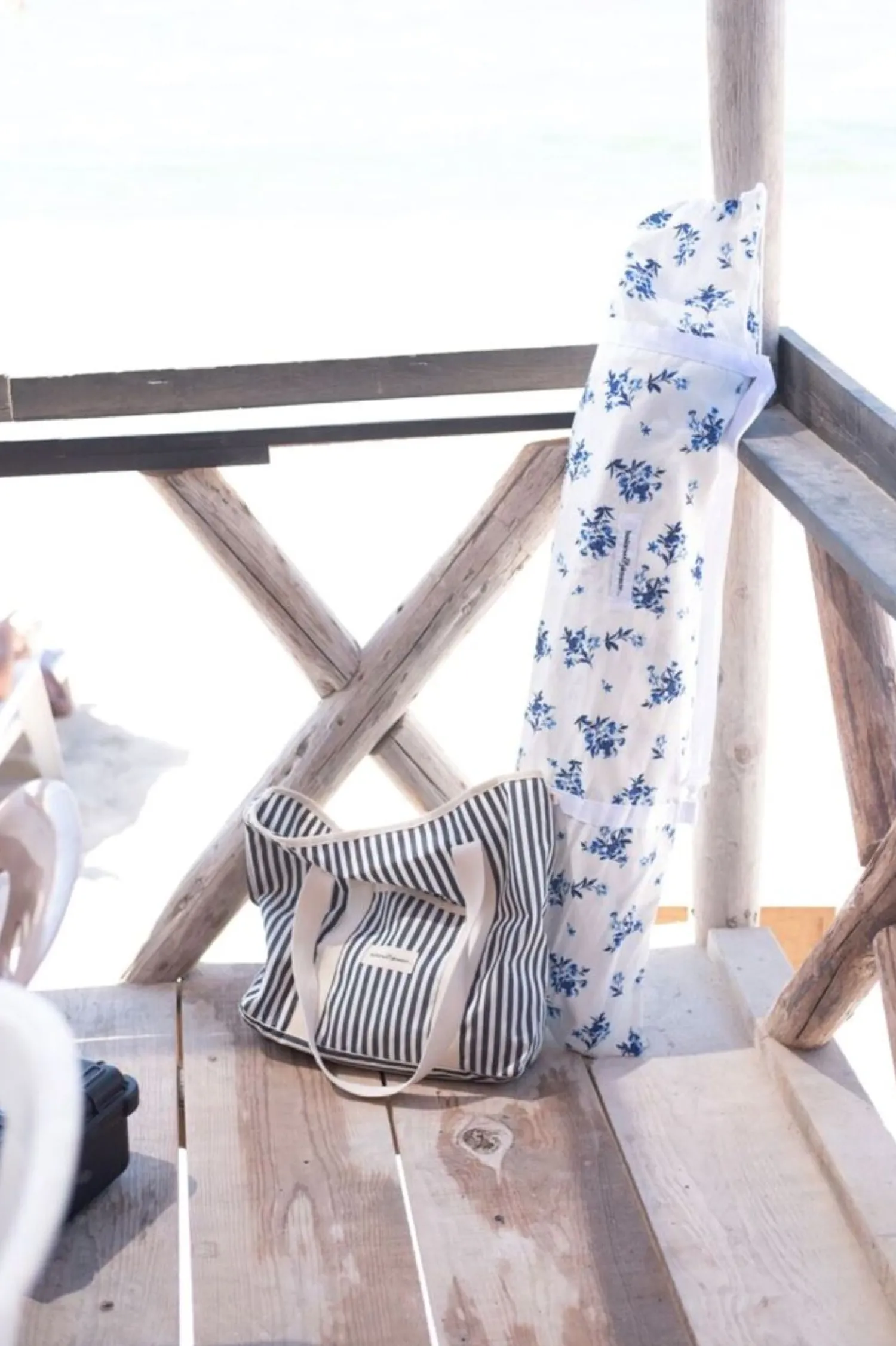 The Beach Bag - Lauren'S Navy Stripe^Business & Pleasure Co. Best