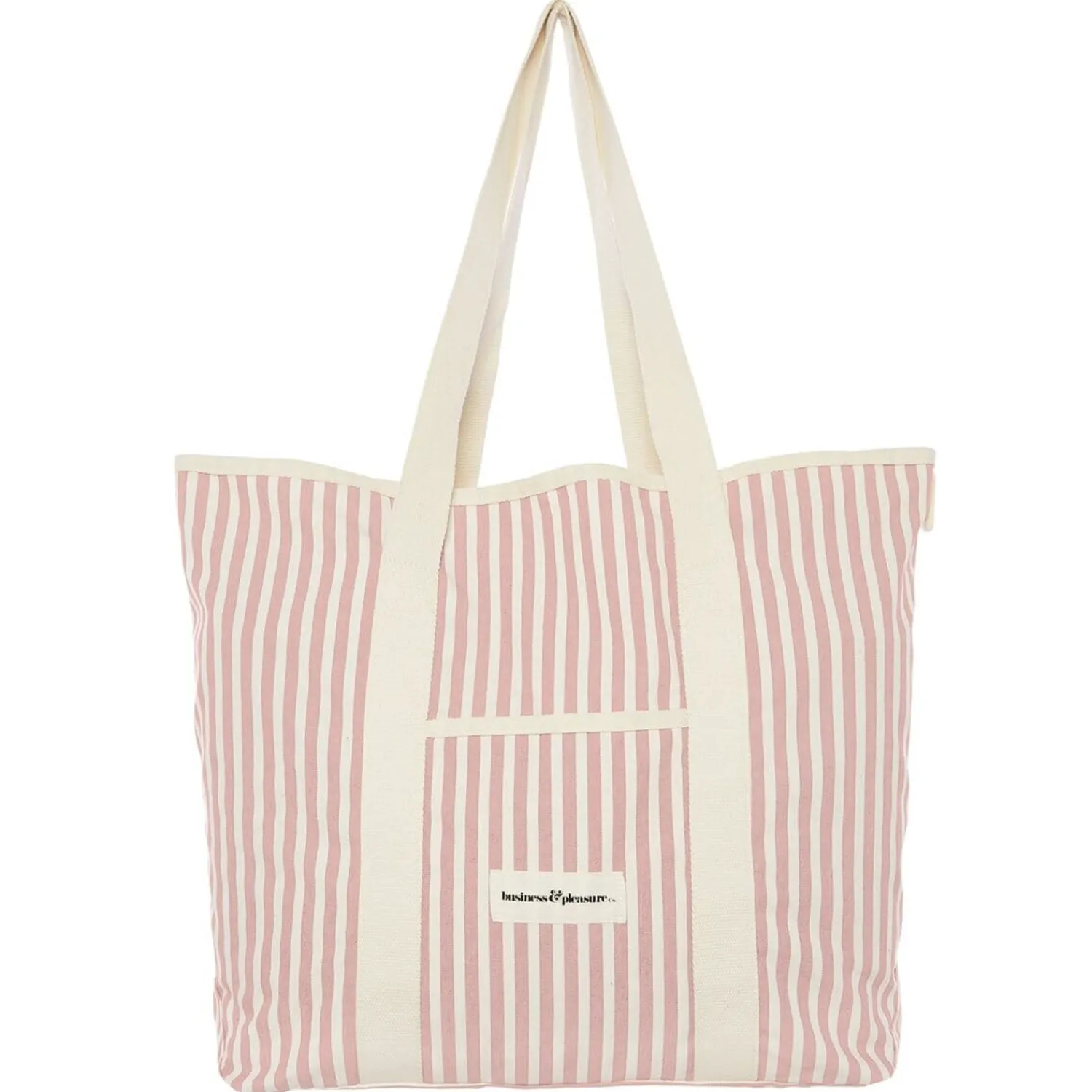 The Beach Bag - Lauren'S Pink Stripe^Business & Pleasure Co. Online