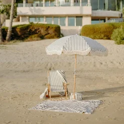 The Beach Blanket - Monaco Black Stripe^Business & Pleasure Co. Online
