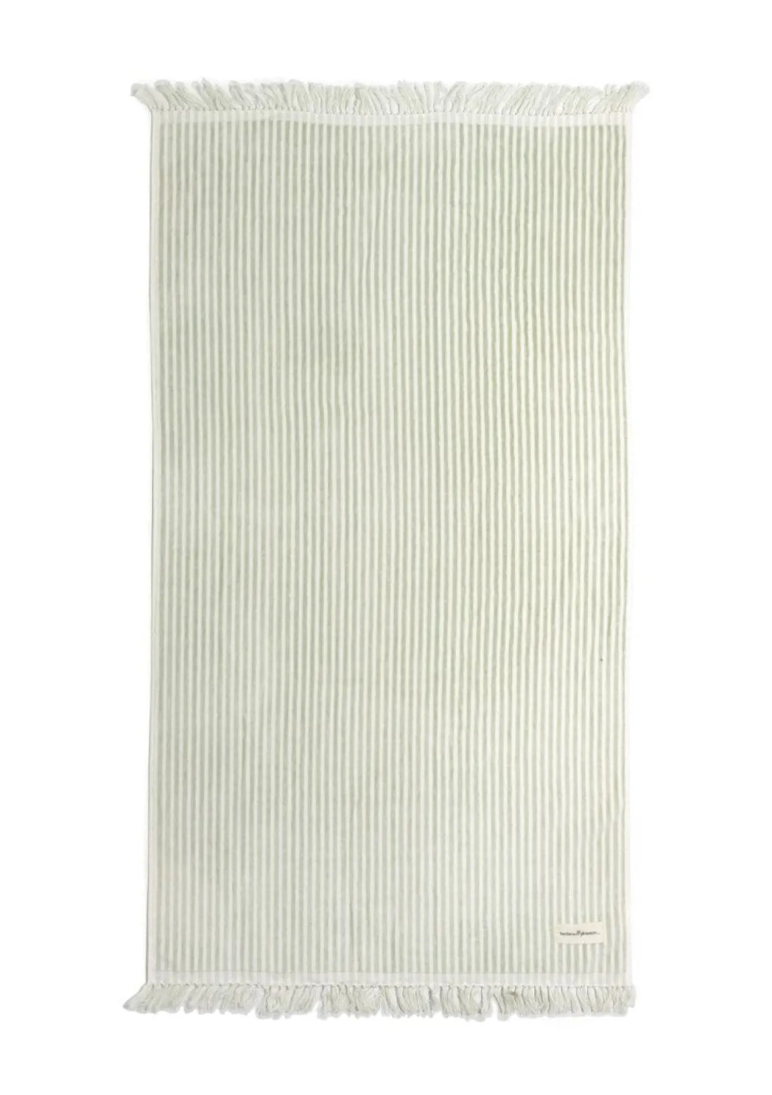 The Beach Towel - Lauren'S Sage Stripe^Business & Pleasure Co. Outlet