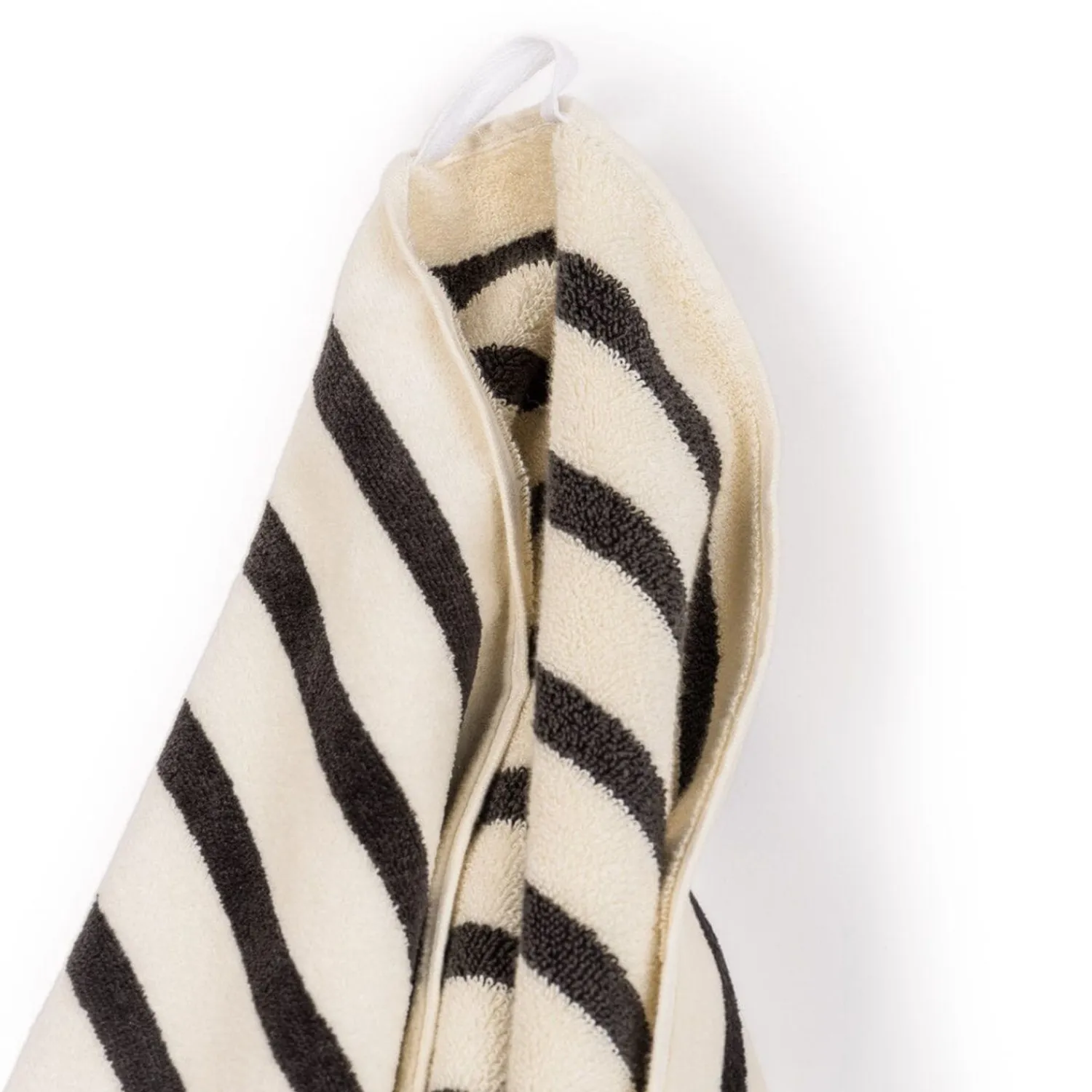 The Beach Towel - Monaco Black Stripe^Business & Pleasure Co. Outlet