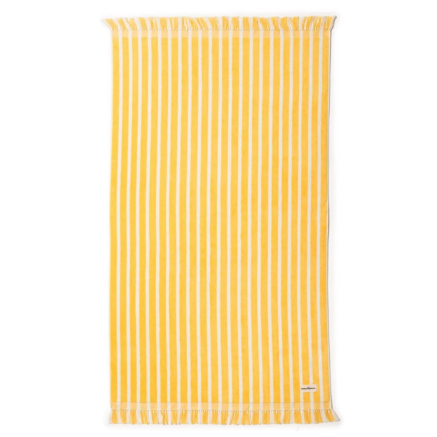 The Beach Towel - Monaco Mimosa Stripe^Business & Pleasure Co. Outlet