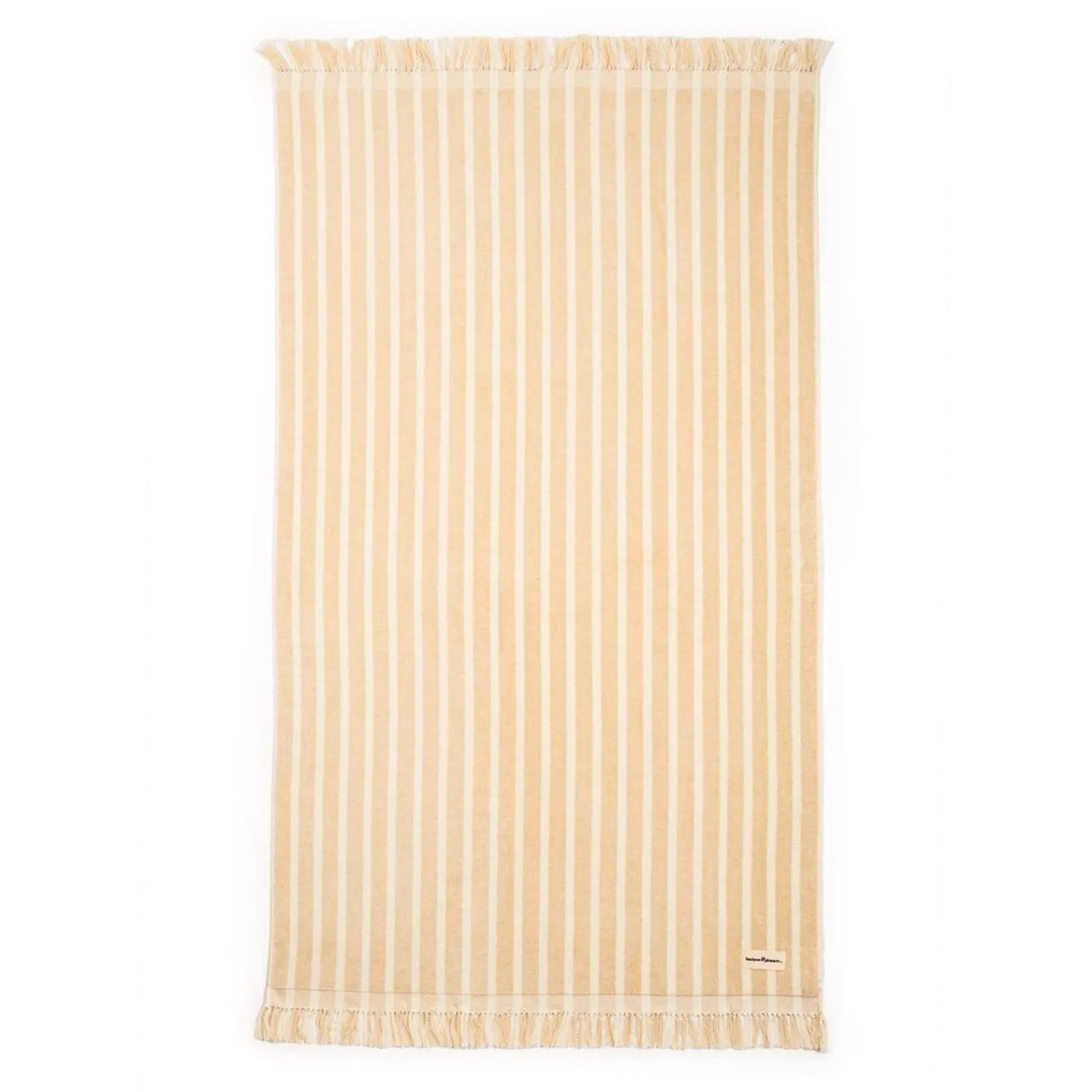 The Beach Towel - Monaco Natural Stripe^Business & Pleasure Co. Best