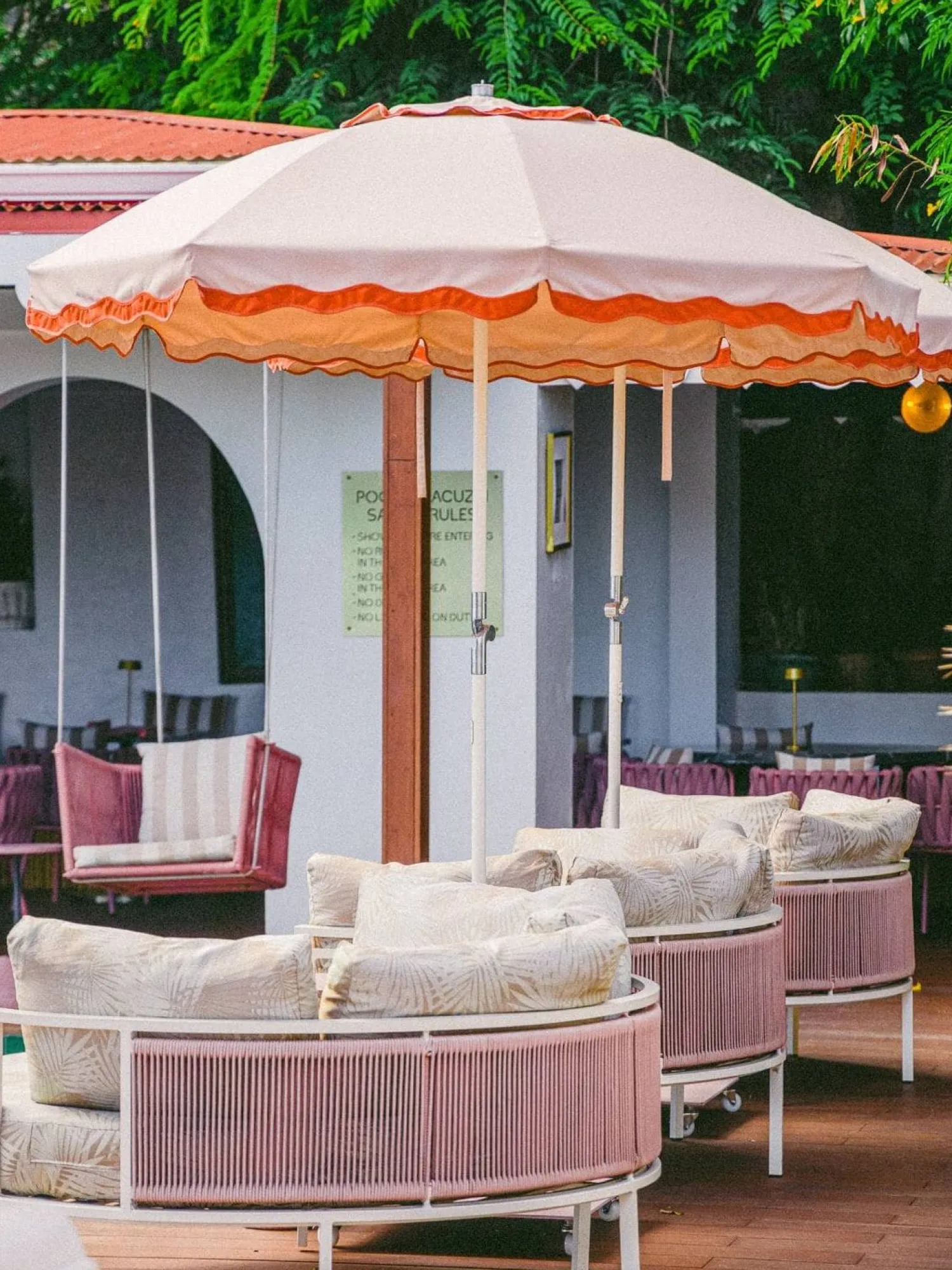 The Club Umbrella - Rivie Pink^Business & Pleasure Co. Best