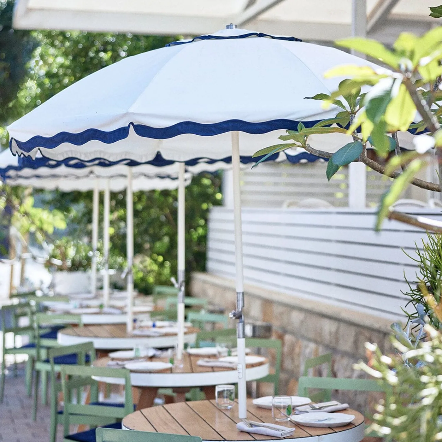 The Club Umbrella - Rivie White^Business & Pleasure Co. Hot