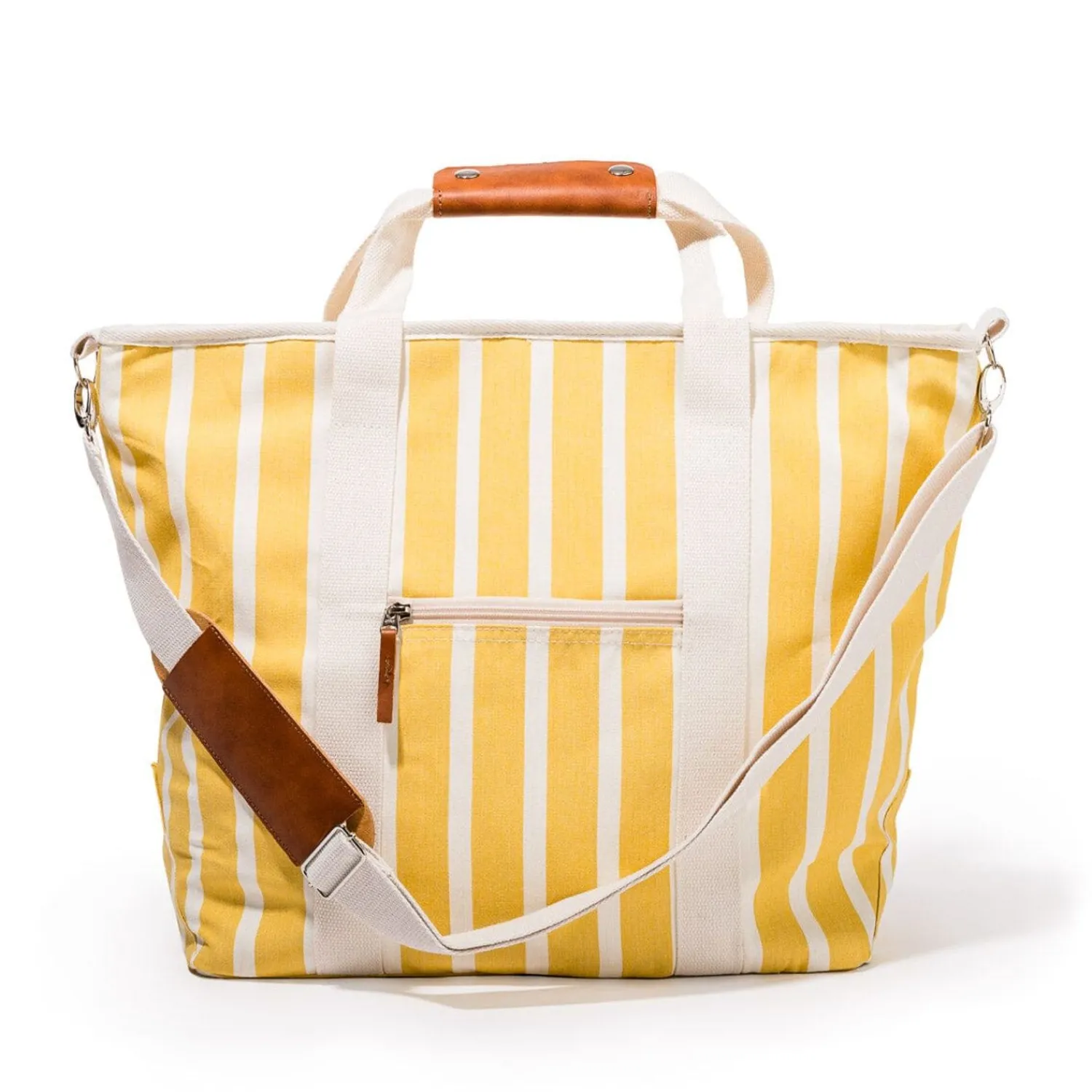 The Cooler Tote Bag - Monaco Mimosa Stripe^Business & Pleasure Co. Sale