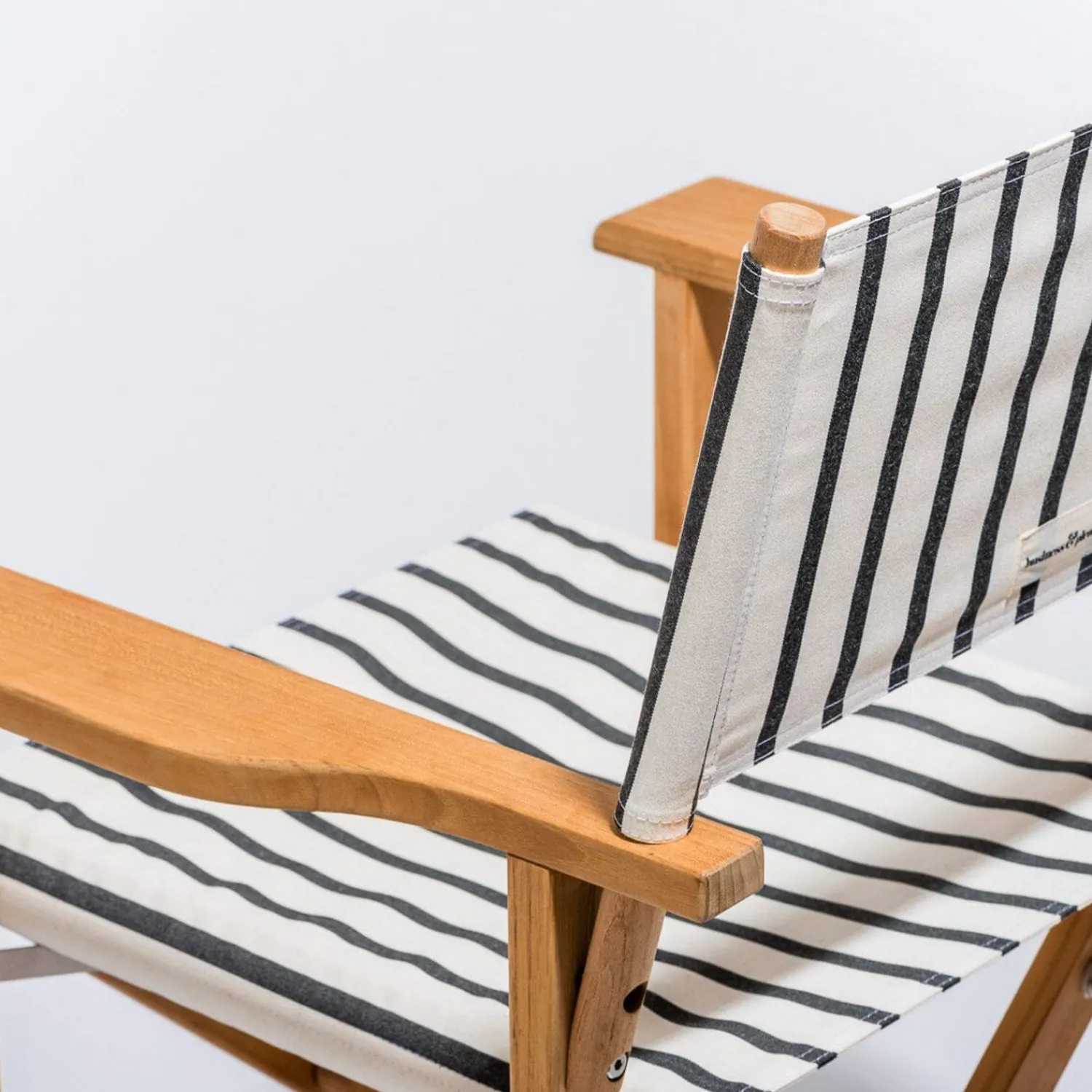 The Directors Chair - Table Height - Monaco Black Stripe^Business & Pleasure Co. Fashion