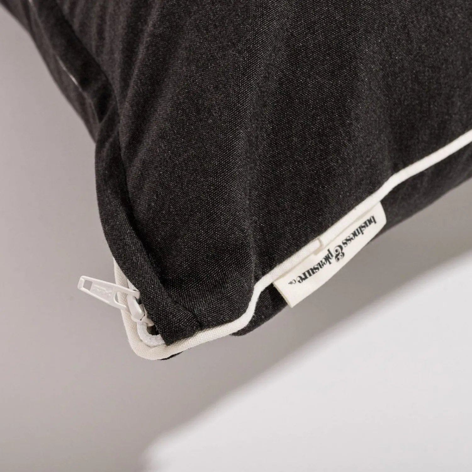 The Euro Throw Pillow - Rivie Black^Business & Pleasure Co. Outlet