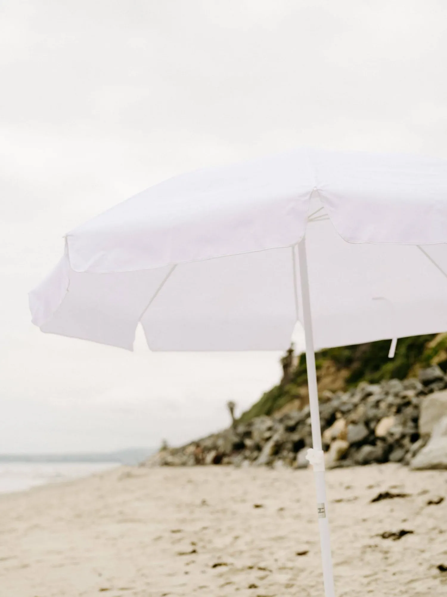 The Family Beach Umbrella - Antique White^Business & Pleasure Co. Best