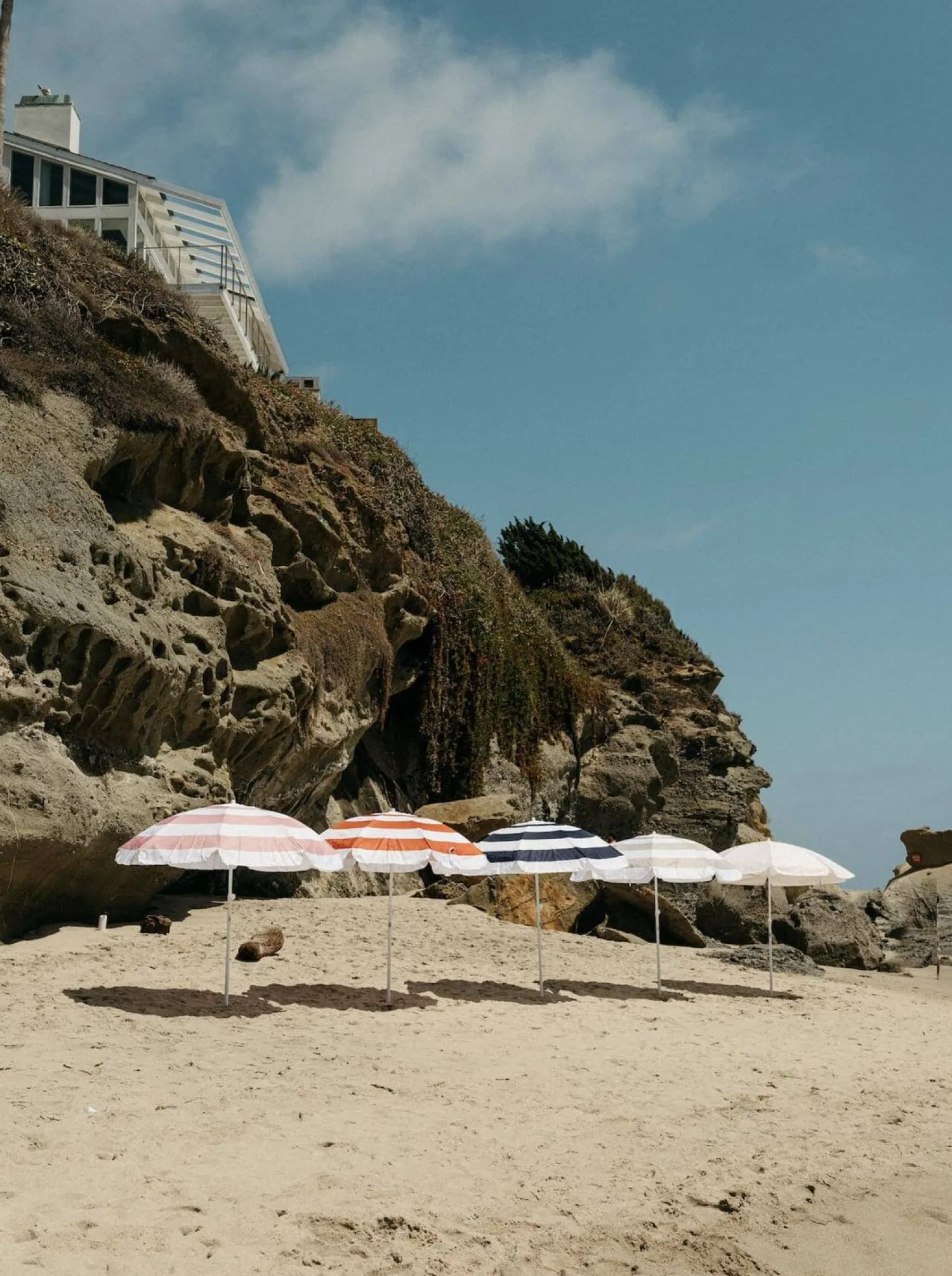 The Family Beach Umbrella - Antique White^Business & Pleasure Co. Best