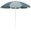 The Family Beach Umbrella - 70'S Panel Green^Business & Pleasure Co. Fashion