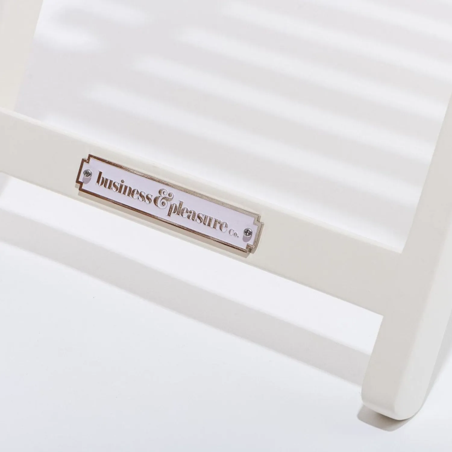 The Folding Picnic Table - Antique White^Business & Pleasure Co. Clearance