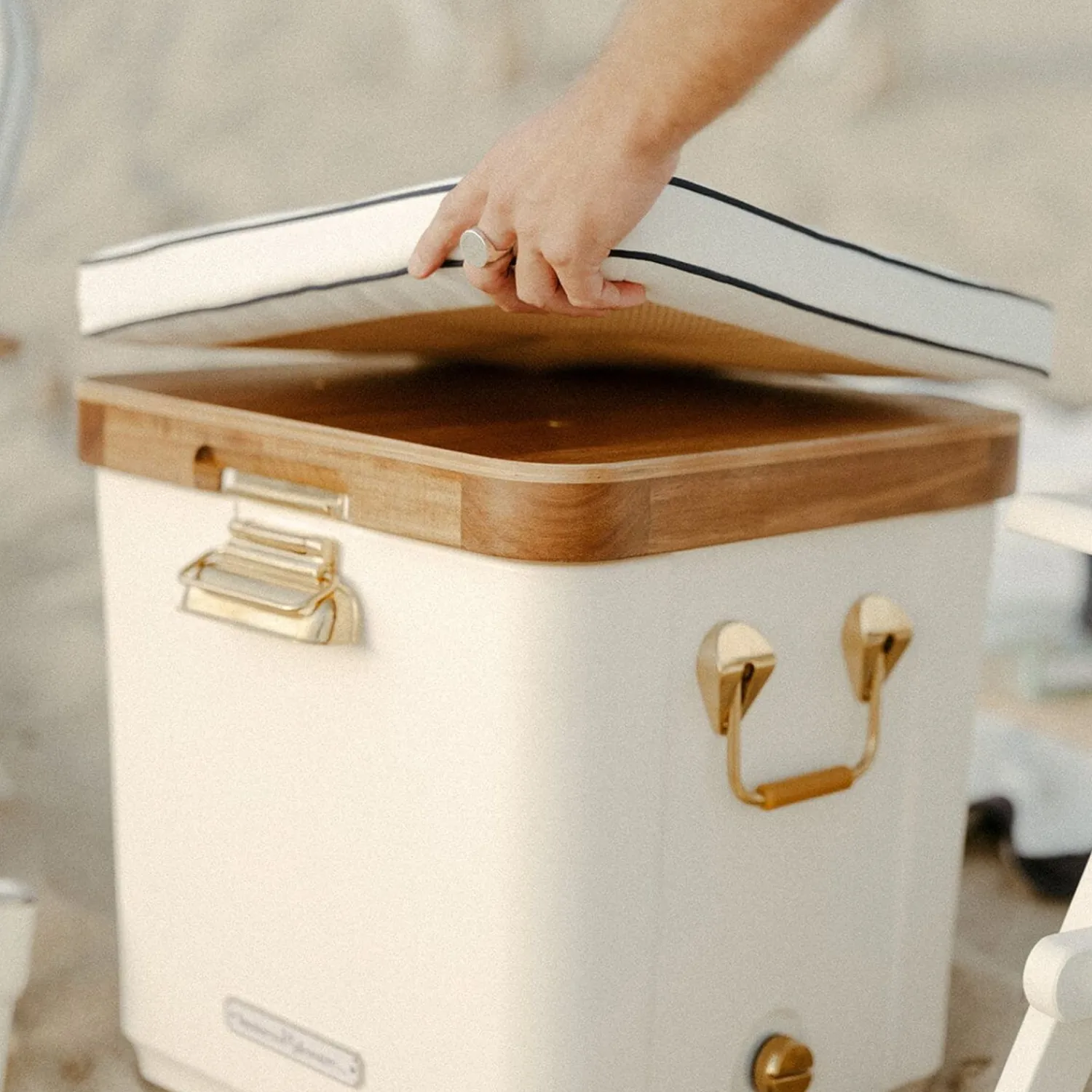 The Hemingway Cooler - Antique White - 35 Quarts^Business & Pleasure Co. Sale