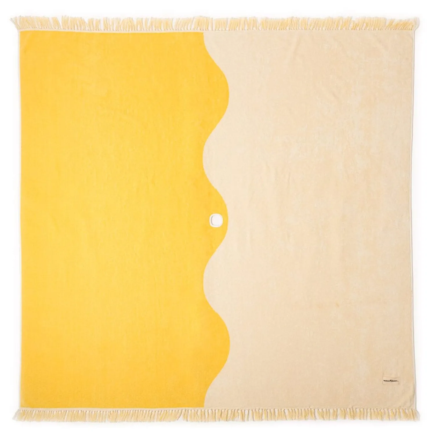 The Holiday Beach Blanket - Ocean Mimosa Stripe^Business & Pleasure Co. Outlet