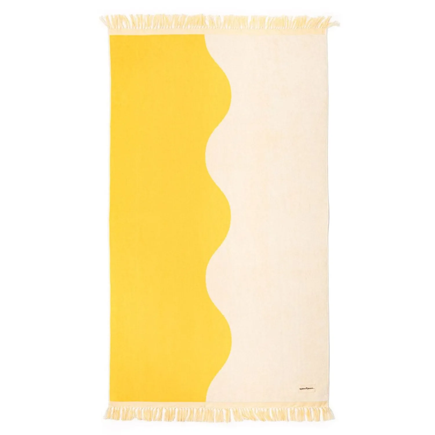The Holiday Beach Towel - Ocean Mimosa Stripe^Business & Pleasure Co. Outlet