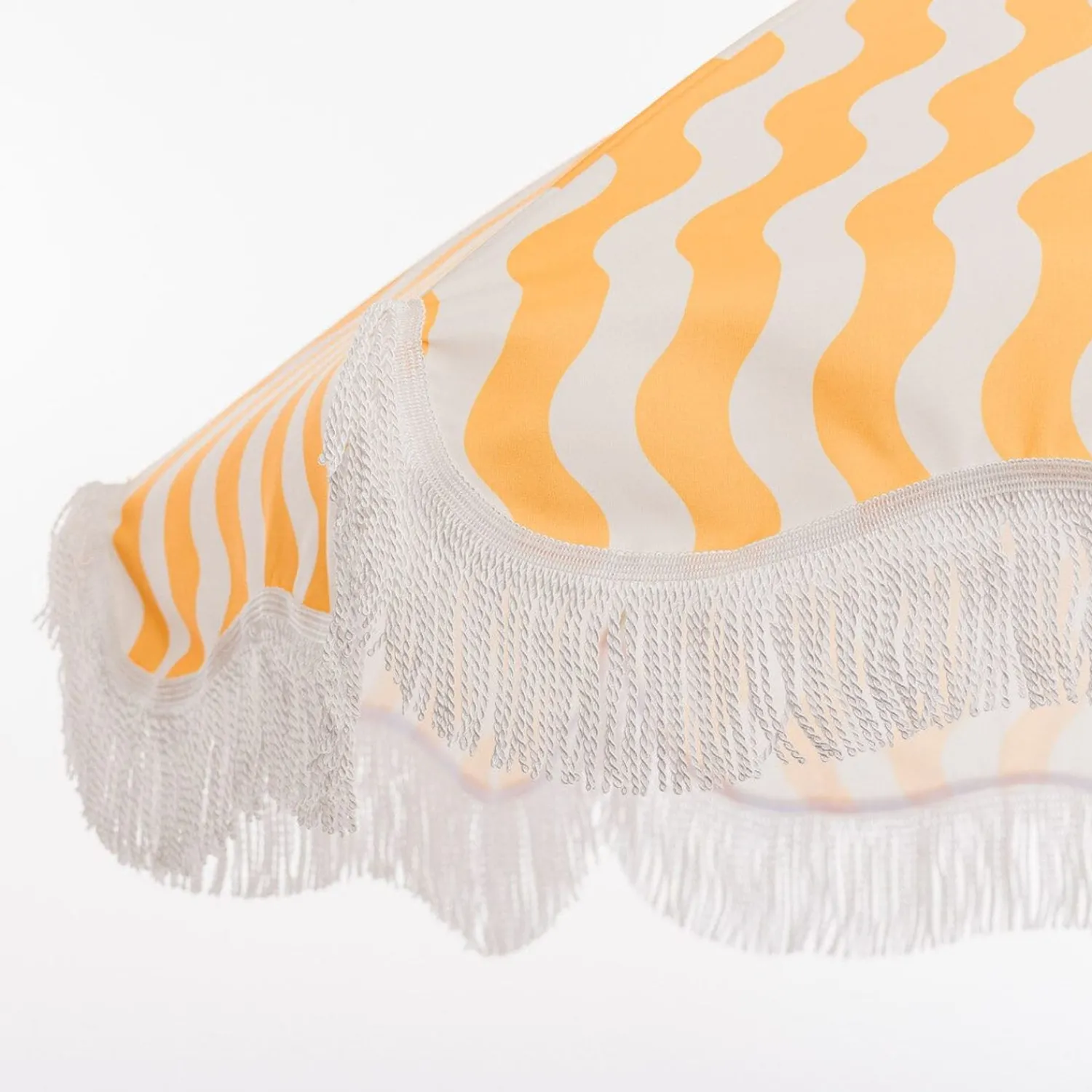 The Holiday Beach Umbrella - Ocean Mimosa Stripe^Business & Pleasure Co. Hot