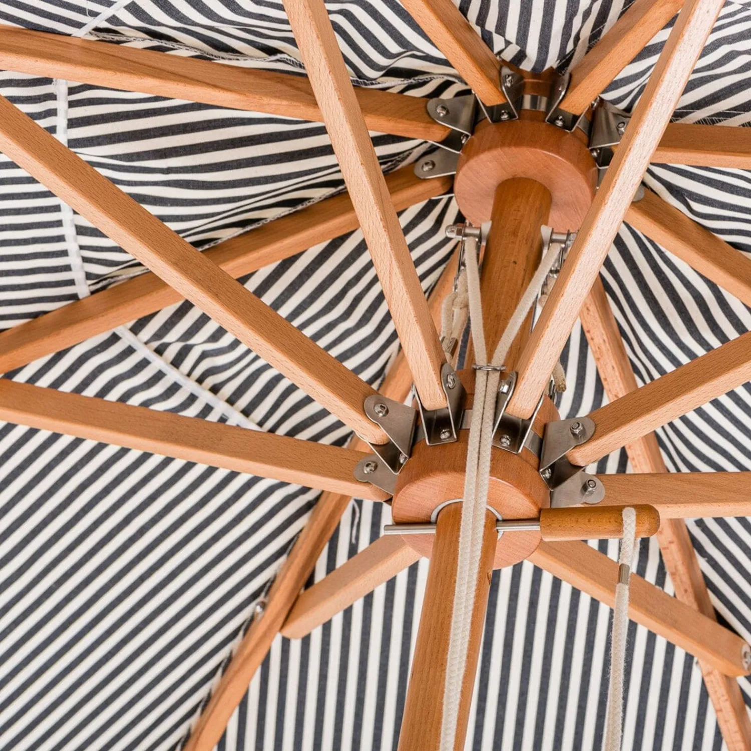 The Market Umbrella - Lauren'S Navy Stripe^Business & Pleasure Co. Outlet