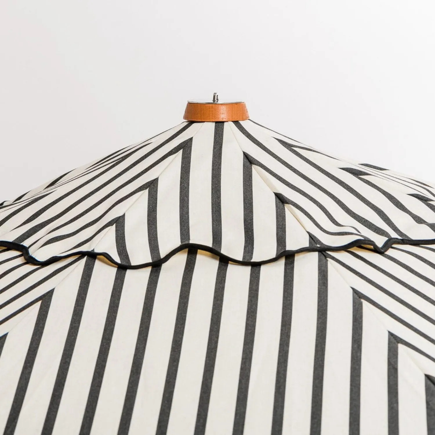 The Market Umbrella - Monaco Black Stripe^Business & Pleasure Co. Online