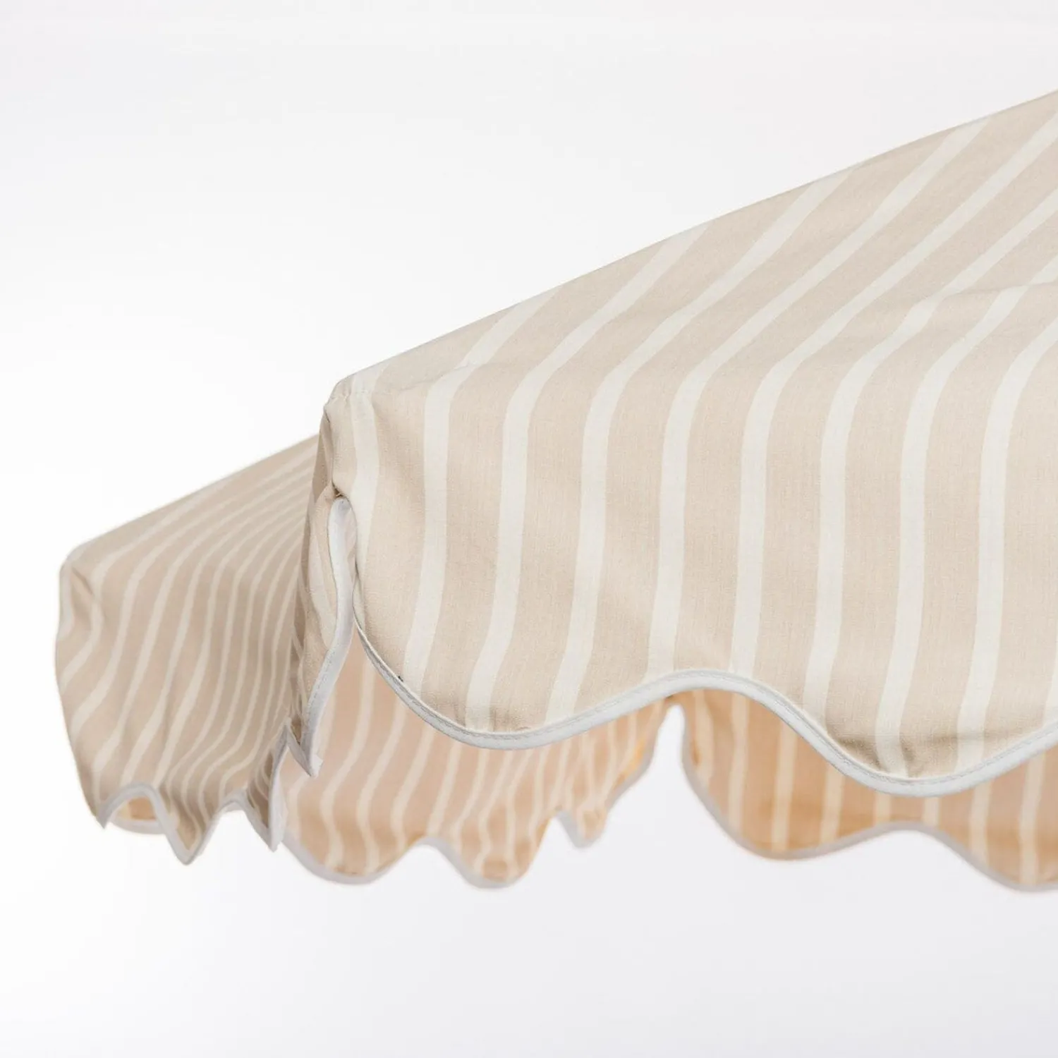 The Market Umbrella - Monaco Natural Stripe^Business & Pleasure Co. Outlet