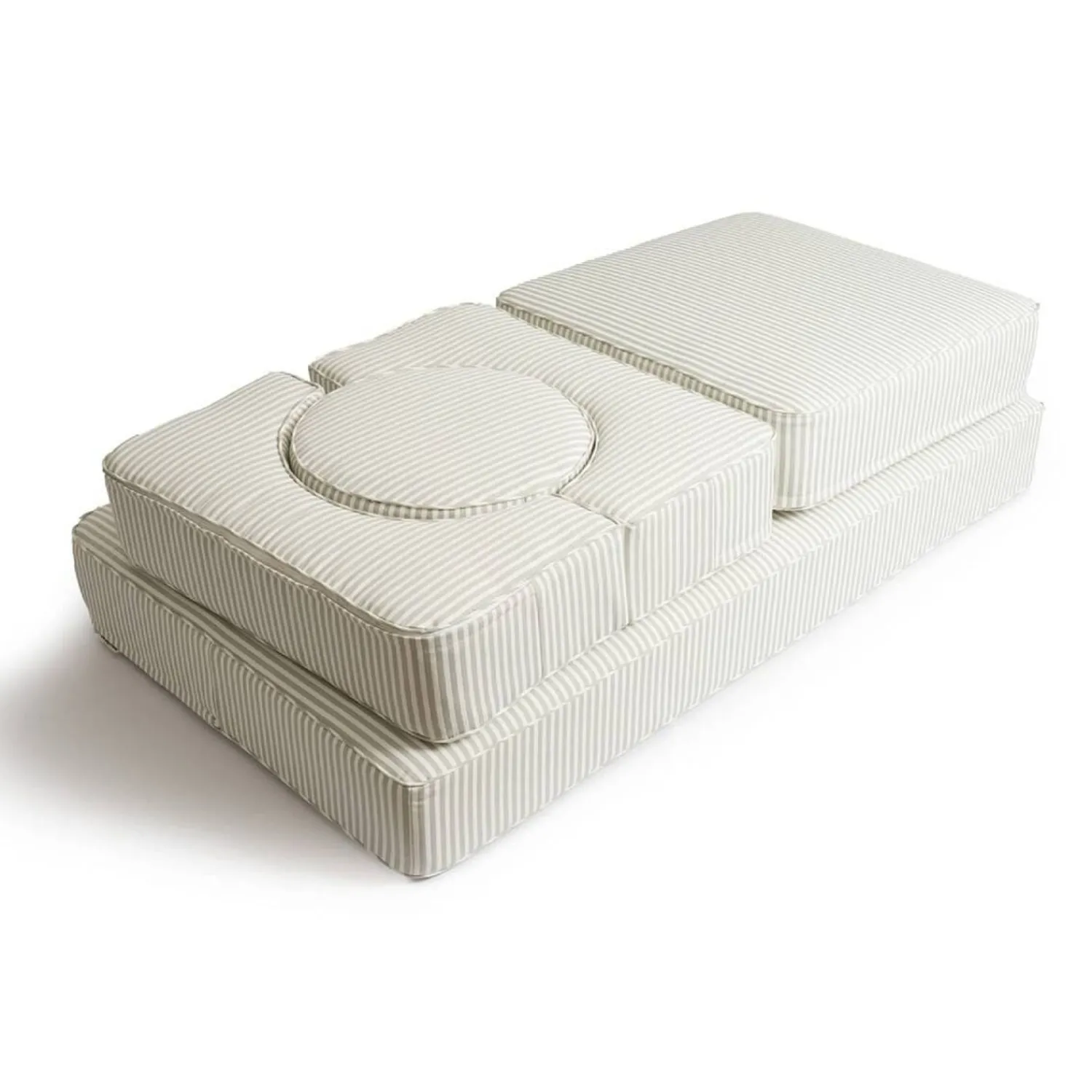 The Modular Pillow Stack - Lauren'S Sage Stripe^Business & Pleasure Co. New