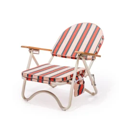 The Pam Chair - Bistro Dusty Pink Stripe^Business & Pleasure Co. Fashion