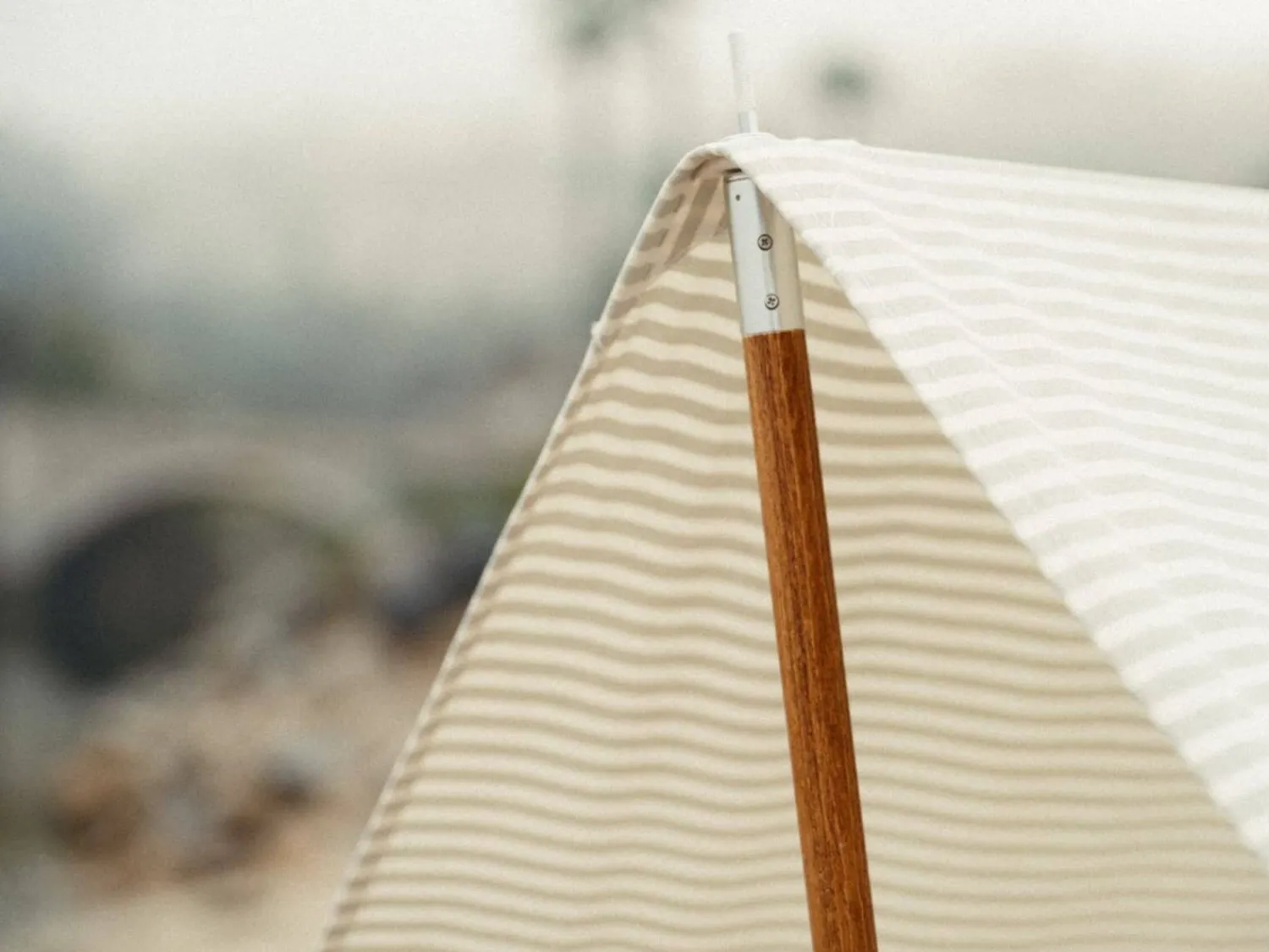 The Premium Beach Tent - Lauren'S Sage Stripe^Business & Pleasure Co. New