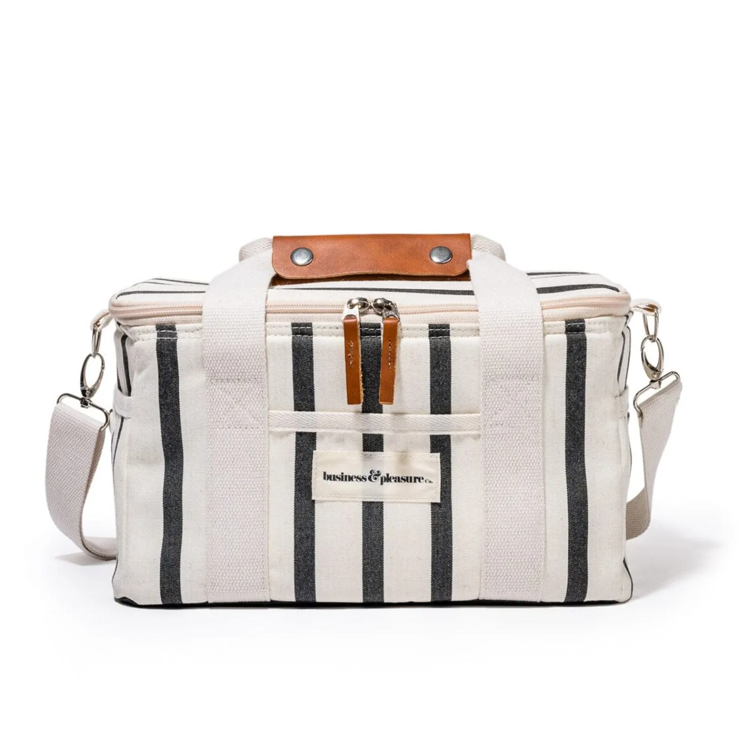 The Premium Cooler Bag - Monaco Black Stripe^Business & Pleasure Co. Discount