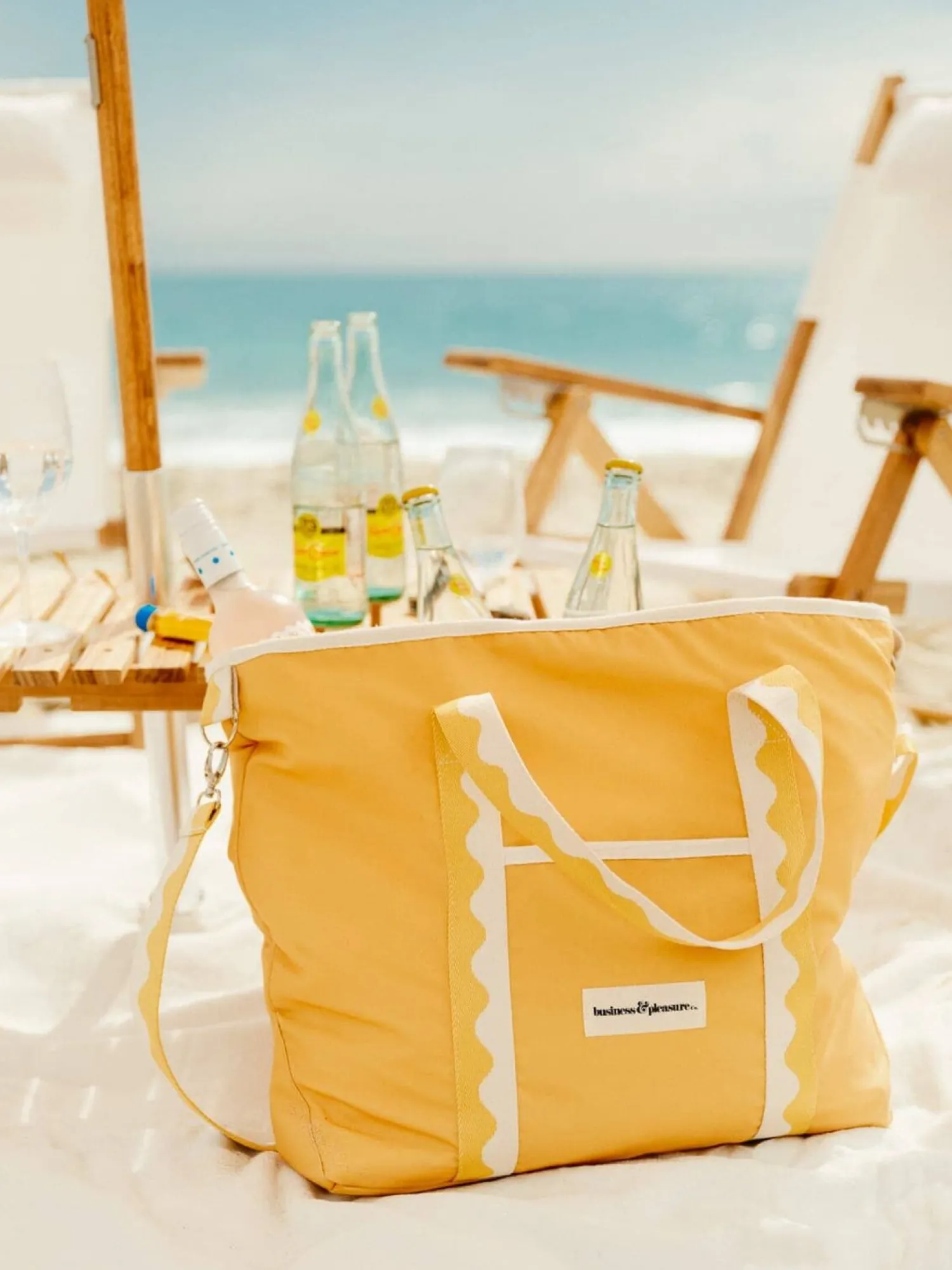 The Premium Cooler Tote Bag - Rivie Mimosa^Business & Pleasure Co. New