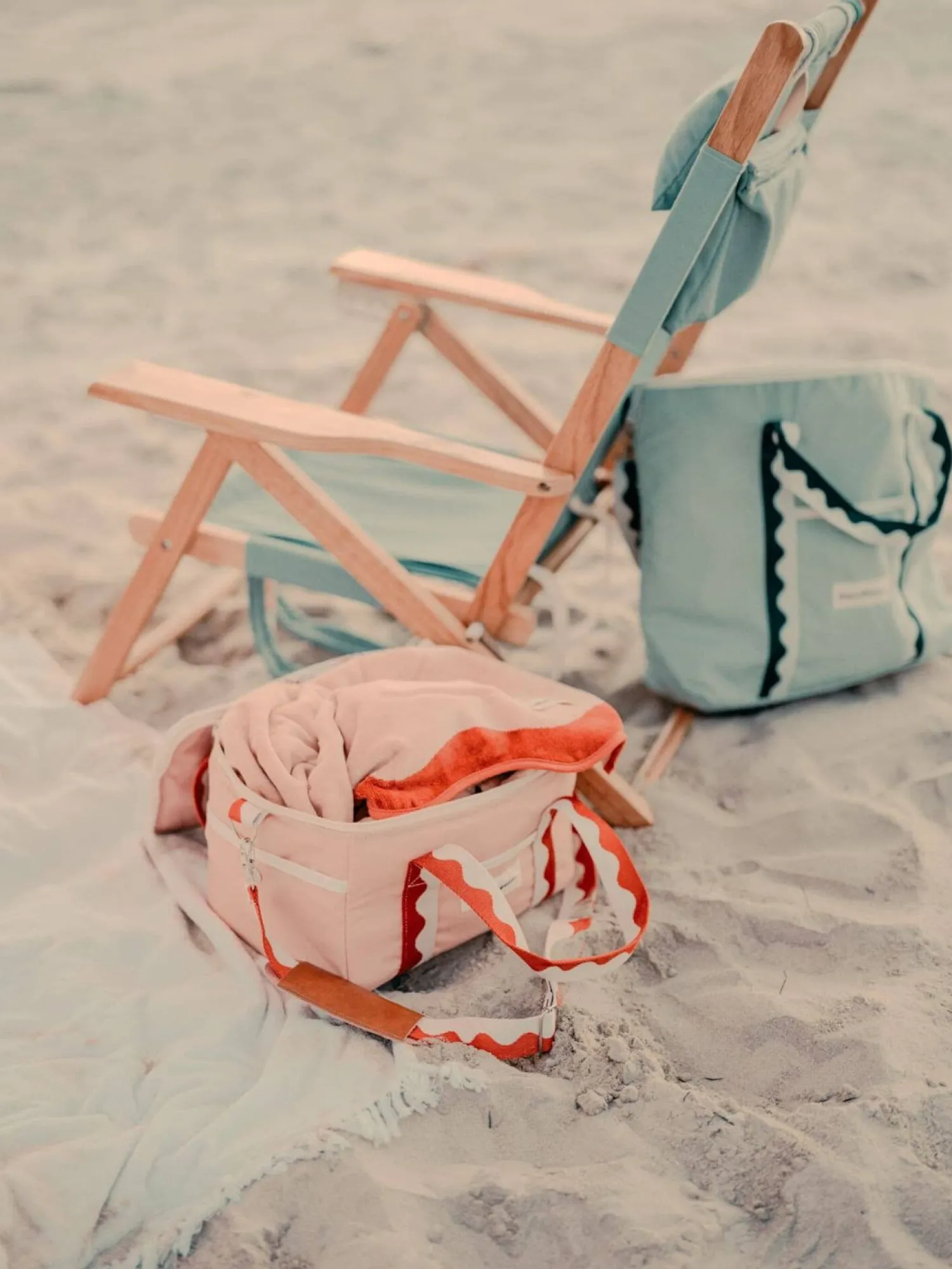 The Premium Cooler Tote Bag - Rivie Green^Business & Pleasure Co. Online