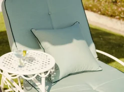 The Small Square Throw Pillow - Rivie Green^Business & Pleasure Co. Sale
