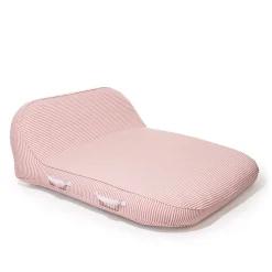 The Xl Pool Lounger - Laurens Pink Stripe^Business & Pleasure Co. New