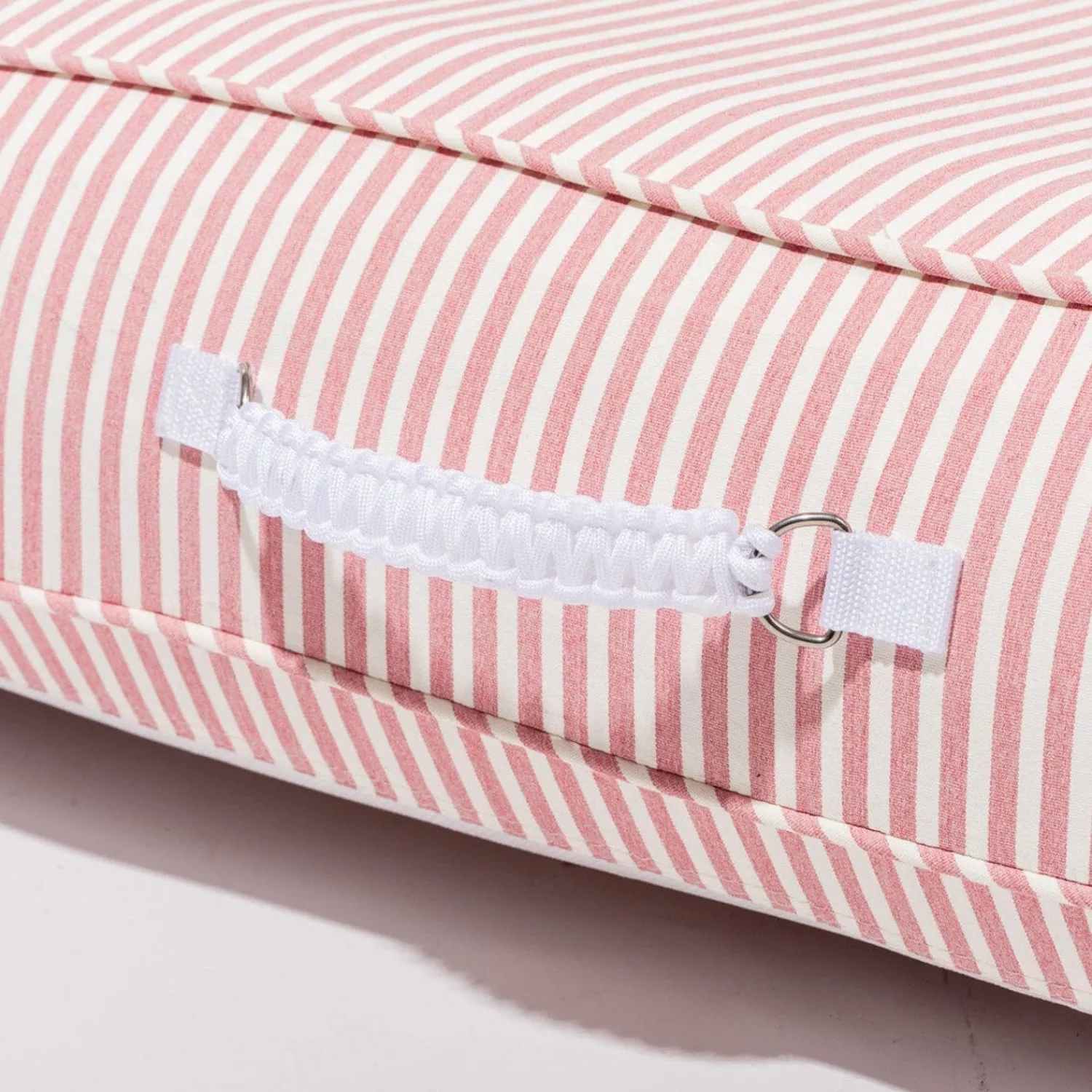 The Xl Pool Lounger - Laurens Pink Stripe^Business & Pleasure Co. New